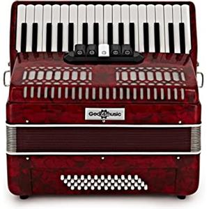 Gear4music Strumento professionale per pianoforte e fisarmonica per adulti