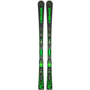 Head SUPERSHAPE E-Magnum SW SF 2024 INKL. PRD 12 GW Matte Black/Flash Green, 163