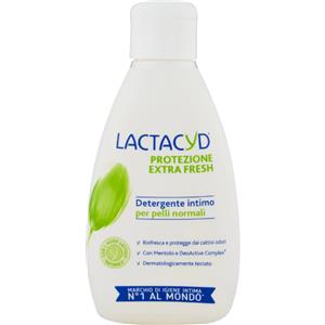 Lactacyd Detergente Intimo Protezione Extra Fresh 200 ml - Freschezza Prolungata e Prevenzione Cattivi Odori