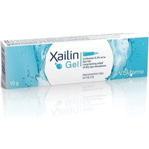 Xailin Gel - Gel Lubrificante Oftalmico 10g con Carbomer 0,2% per Sollievo dalla Secchezza Oculare