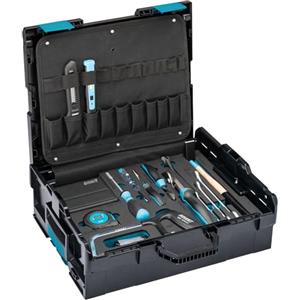 Hazet Set di utensili HAZET 190L-136/83 | Sistema a incastro L-Boxx brevettato da 83 pezzi con volume di 13,3 l con campi di etichettatura | Conservazione e trasporto di utensili di alta qualità'.