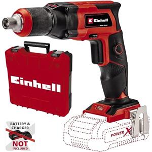 Einhell TE-DY 18 Li-Solo Avvitatore per cartongesso a batteria Power X-Change (18 V, giri al min. 0-4000, supporto magnetico punte (6,35mm/¼), senza batteria e caricabatteria)