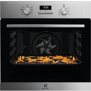 Electrolux Serie 700 Forno da Incasso Multifunzione AirFry, Capacità 72 L, EOM3H00X, Classe A, Funzione Pizza, 589x594x568 mm, Acciaio Inox