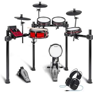 Alesis Nitro Pro e DRP100 - Batteria Elettronica e cuffie per Batteristi, Professionali per Monitoraggio