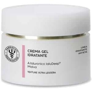 Unifarco Cremagel Idratante Malva 50ml - Crema Gel Ultra Leggera con Acido Ialuronico per Pelli Normali e Miste