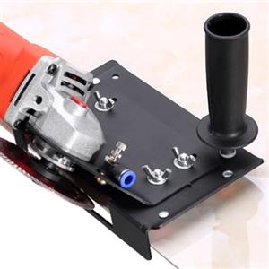 Generic Taglierina per piastrelle in ceramica, supporto per smerigliatrice angolare per piastrelle 45, Macchina da taglio ad angolo di 45 gradi, Strumento tagliapiastrelle, smusso per piastrelle, gamma regola