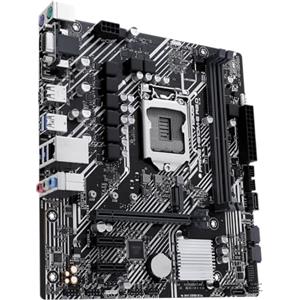 ASUS PRIME H510M-E R2.0 Scheda madre Intel Micro ATX, DDR4 LGA 1200, 4 SATA 6Gb/s, slot M.2, Ethernet Realtek, DisplayPort, HDMI, USB 3.2 Gen 2 e Type-C, Aura Sync