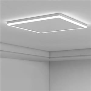 byecold Riscaldamento a infrarossi con termostato, 400 W, con luce a LED, luce bianca fredda, luce bianca calda, luminosità regolabile, riscaldamento a infrarossi, pannello riscaldante
