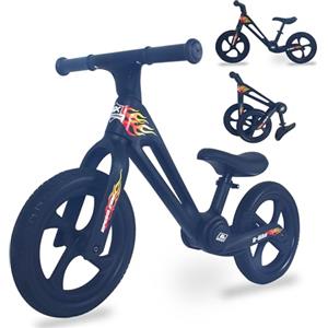 WeLLIFE Bici senza pedali per bambini, Bicicletta Equilibrio per Bambini 2-5 anni, Telaio Pieghevole e Resistente, Ruote 12