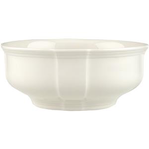 Villeroy & Boch Manoir Ciotola 21 cm in Porcellana Premium Bianco/Multicolore con Rilievi Eleganti