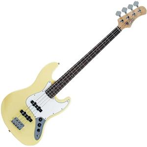 EKO VJB-200 (cream) basso elettrico 4 corde entry level per principianti NUOVO