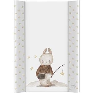 Ceba Baby® Fasciatoio da Tavolo rigido 70x50 cm - 2 Cunei Fasciatoio da Lettino Lavabile Fasciatoio da Culla per Bambine e Bambini - sognatore