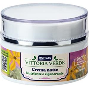 Nuncas Vittoria Verde Crema Notte Nutriente e Rigenerante Pelle -