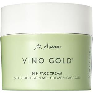 M. Asam VINO GOLD Crema Viso 24h (100 ml) - Crema Giorno & Notte 24h Contro Linee e Rughe, Protezione Anti Invecchiamento Precoce, Anti-Aging, Cura Viso Vegana