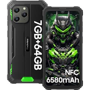 Blackview BV5300Pro Rugged Smartphone Telefono Indistruttibile, 7(4+3) GB+64GB/1TB Espandibile, 6580mAh, Cellulare Impermeabile IP68/IP69K, 6,088