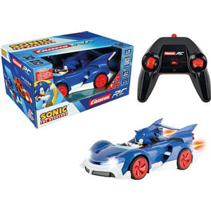 Carrera Sonic Team Racing Radiocomandato 1:18 - Auto Telecomandata 2.4 GHz con Funzione Completa e Luci LED