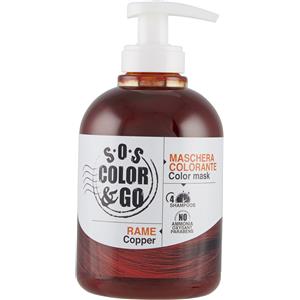 Alama S.o.s Color & Go Maschera Colorata Condizionante 300 Ml Rame
