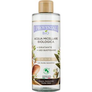 I Provenzali Bio Acqua Micellare Biologica Argan 400 ml - Con Acido Ialuronico, Naturale e Sostenibile
