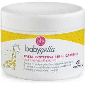 Babygella Pasta Protettiva 150ml - Protezione quotidiana per la pelle sensibile di neonati e bambini con complesso prebiotico