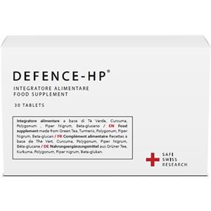 Safi Defence HP - Integratore Alimentare con Tè Verde, Curcuma, Polygonum e Beta-Glucano - 30 Compresse