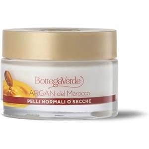 Bottega Verde, Crema viso - antieta nutriente - con olio di Argan(50 ml) - pelli normali o secche