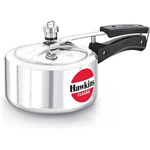 HAWKINS Classic CL20 - Pentola a pressione in alluminio, 2 litri, colore: Argento