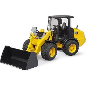 Bruder 02485 Minipala Articolata Cat Movimento Terra - Giocattolo in Scala 1:16 per Bambini a Partire da 3 Anni