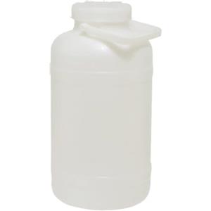 LoviStore Fusto Bocca Larga Bidone Tanica Contenitore in Plastica per Uso Alimentare (5, 10, 25 Litri) con Coperchio, Ideali per Alimenti e Liquidi, Made in Italy (10 litri)