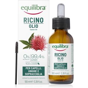Equilibra Olio di Ricino Capelli Unghie Sopracciglia 100 ml