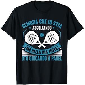 Padel Regali Divertenti Padelista Detto Divertente Per Giocatori Padel Maglietta