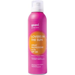 Goovi Lovers In The Sun Spray Solare Corpo SPF30 - Protezione Alta, Texture Leggera, 200 ml