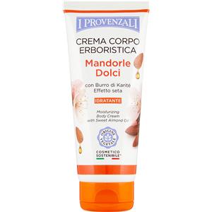 I Provenzali Crema Corpo Erboristica Mandorle Dolci Idratante 200 ml - 99,1% Ingredienti Naturali