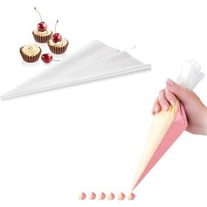 Avilia Sac A Poche in Plastica Elastica da 35cm - Ideale per Decorare Torte, Biscotti e Cupcake - Realizzata in Materiali Resistenti e con Chiusura Ermetica è Facile da Usare - Igienica e Sicura