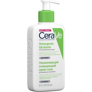 Cerave Detergente Idratante Viso Pelle Da Normale A Secca, Con Acido Ialuronico E Ceramidi 236 Ml