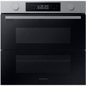 SAMSUNG NV7B4540VBS Forno ad Incasso Dual Cook con Doppia Porta , Classe A+, Dual Cook Flex™ Serie 4 76Litri