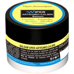 KERITOGEN Crema Balsamo Veleno Vipera 50ml per Terapia Delle Articolazioni E Delle Ossa, Antidolorifica per Schiena, Collo, Mani, Piedi, Contusioni, Dolori Muscolari e Mal di Schiena, Attiva la Circolazione
