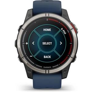 Garmin Quatix 7 Pro - Smartwatch in plastica con cinturino in silicone, colore: blu