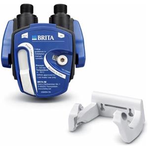 Neues Wasser Group Testa Filtro Brita Purity C G 3/8 - Cut-Off Variabile 0-70%, Connessioni Bypass Con Filettatura Maschio, Ventilazione Integrata, Adatto per filtro BRITA P1000