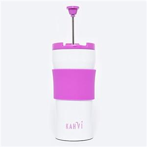 Kahvi tazza da viaggio e caffettiera / Stantuffo per caffè french press / Filtro da tè Candy Pink