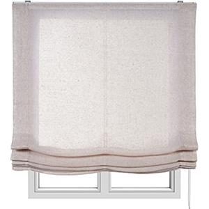 Estores Basic Pachetto, tenda a rullo pieghevole senza aste, confezione beige, 45 x 175 cm