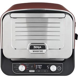 Ninja Woodfire OO101EU - Forno elettrico da esterno per pizza e arrosti