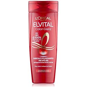 L'ORÉAL L´Oréal Elvital Shampoo, Colore e lucentezza 2 in 1, 1 pezzo, 300 ml