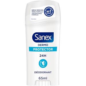 Sanex Deodorante Stick Sanex Dermo Protector - Freschezza 24H, anti-odori, dermatologicamente testato, ripristina il pH naturale della pelle, bastone 65 ml