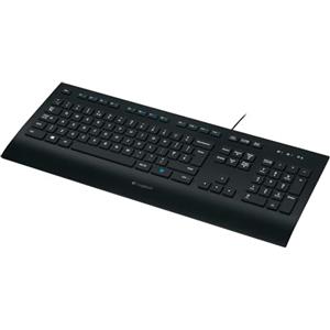 Logitech K280e Pro Tastiera, Layout Tedesco ‎QWERTZ, Nero