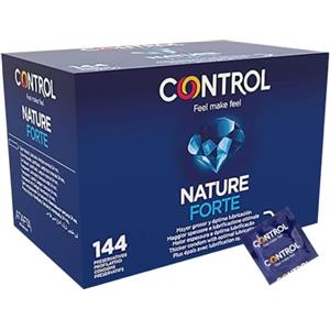 Control Nature Forte Preservativi Extra Resistenti in Gomma - 144 Profilattici