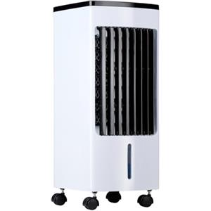 Lifetime Air Climatizzatore mobile - Ventilatore, umidificatore e refrigeratore d'aria - Climatizzatore senza tubo di scarico - Air Cooler 55 dB - Telecomando e timer - Serbatoio acqua 4 l - 22 x 24 x