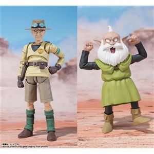 Bandai TAMASHII NATIONS S.H.Figuarts Rao e Ladro - Action Figure 15 cm da Sand Land con Accessori