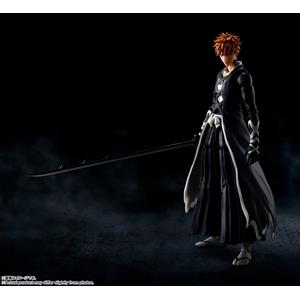 Bandai S.H. Figuarts Ichigo Kurosaki - Statuina 15,5 cm Bankai Tensazangetsu