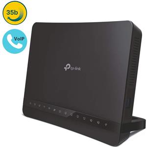 TP-LINK Voip Wirel Router TP-Link Archer VR1210V AC1200,VDSL2 (35b),5xPGbps,1xUSB3.0,Voip 1xSFPcage,Ant Int (VR1210V) - Archer VR1210v