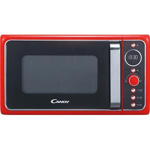 CANDY DIVO G20CR MICROONDE + GRILL, potenza microonde 700 W, capacità 20 l, 6 livelli di potenza, funzione grill 900 Rosso